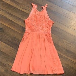 Pink summer dress size medium